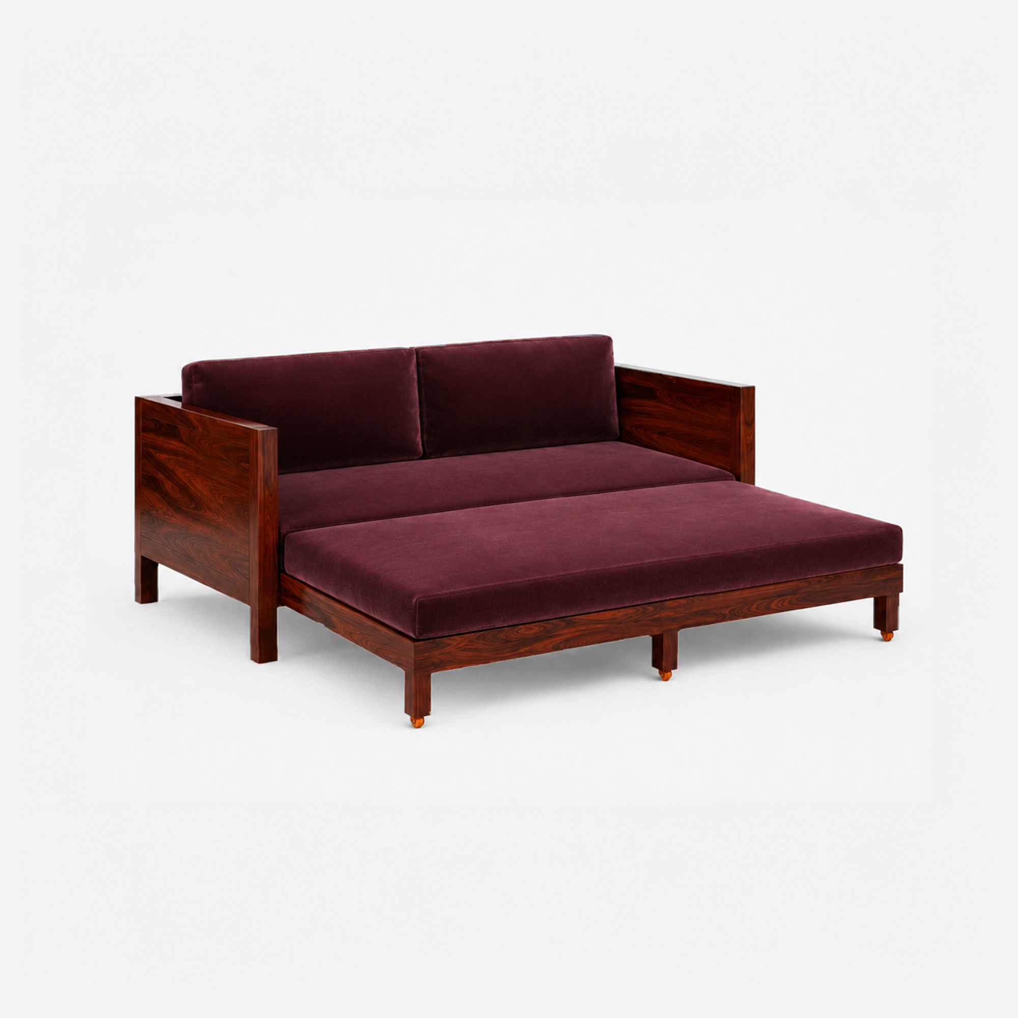 Greer 2 Seater Sofa Bed - 61.8"