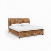 Hale Storage Bed - Solid Wood