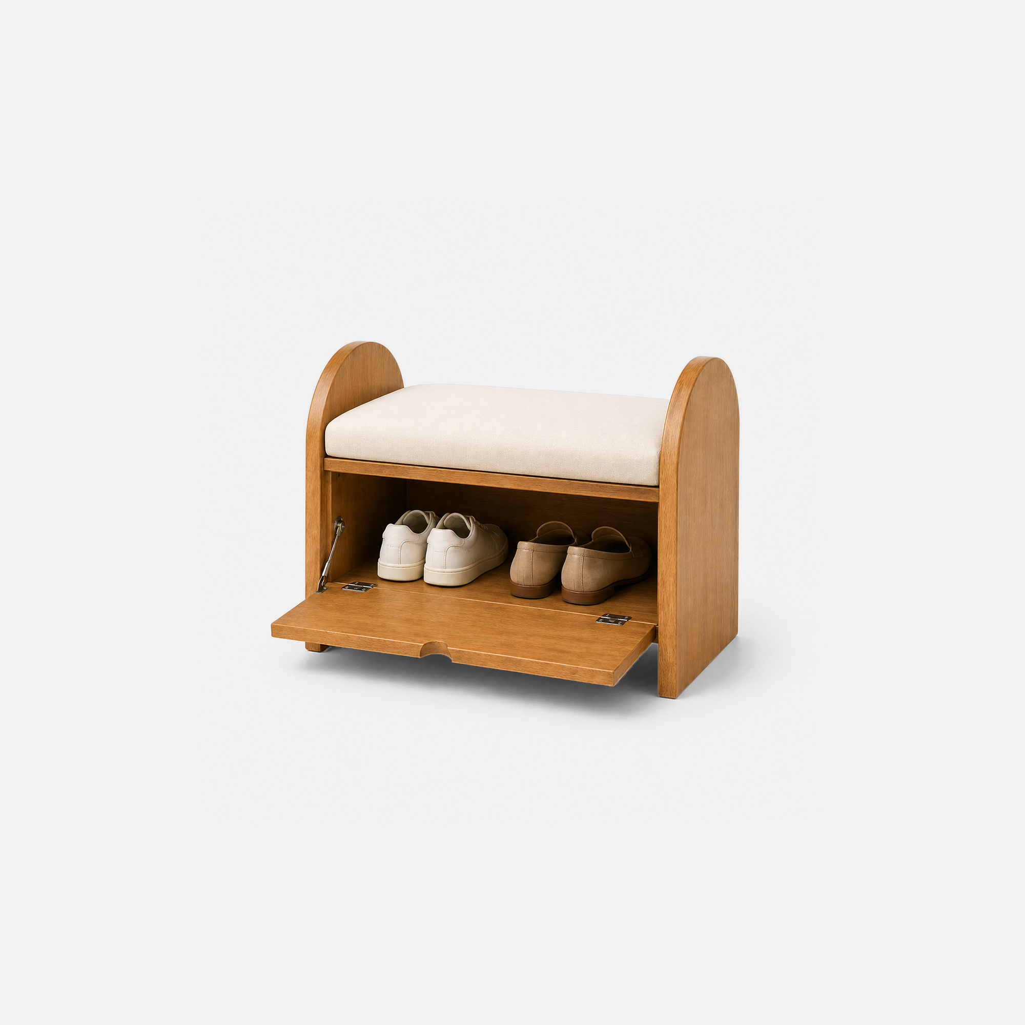 Cameron Storage Bench with Padded Cushion