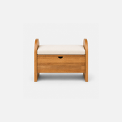 Cameron Storage Bench with Padded Cushion