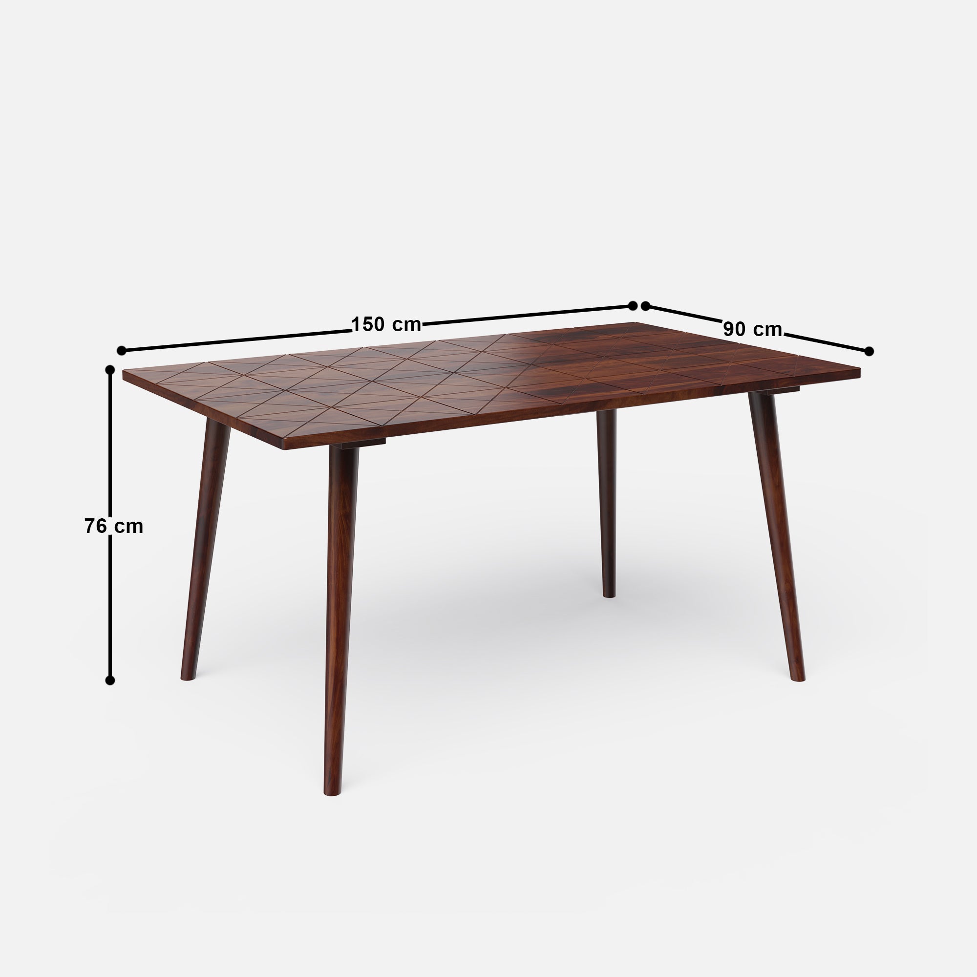 Helena-Pierre Provincial Teak Dining Table Set - 4, 6 Seater - All Sizes - Crafts Mill Bespoke Furniture - Dining