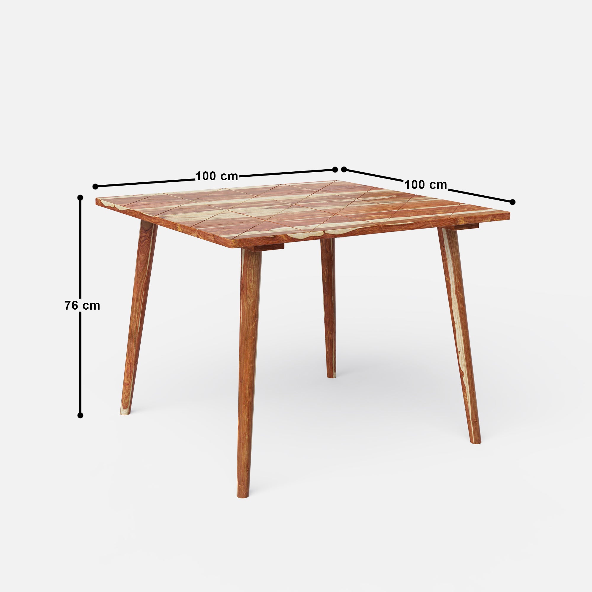 Helena Luxury Sheesham Dining Table - 4, 6 & 8 Seater/All Sizes - Crafts Mill Bespoke Furniture - Dining