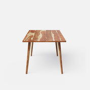 Helena Luxury Sheesham Dining Table - 4, 6 & 8 Seater/All Sizes - Crafts Mill Bespoke Furniture - Dining