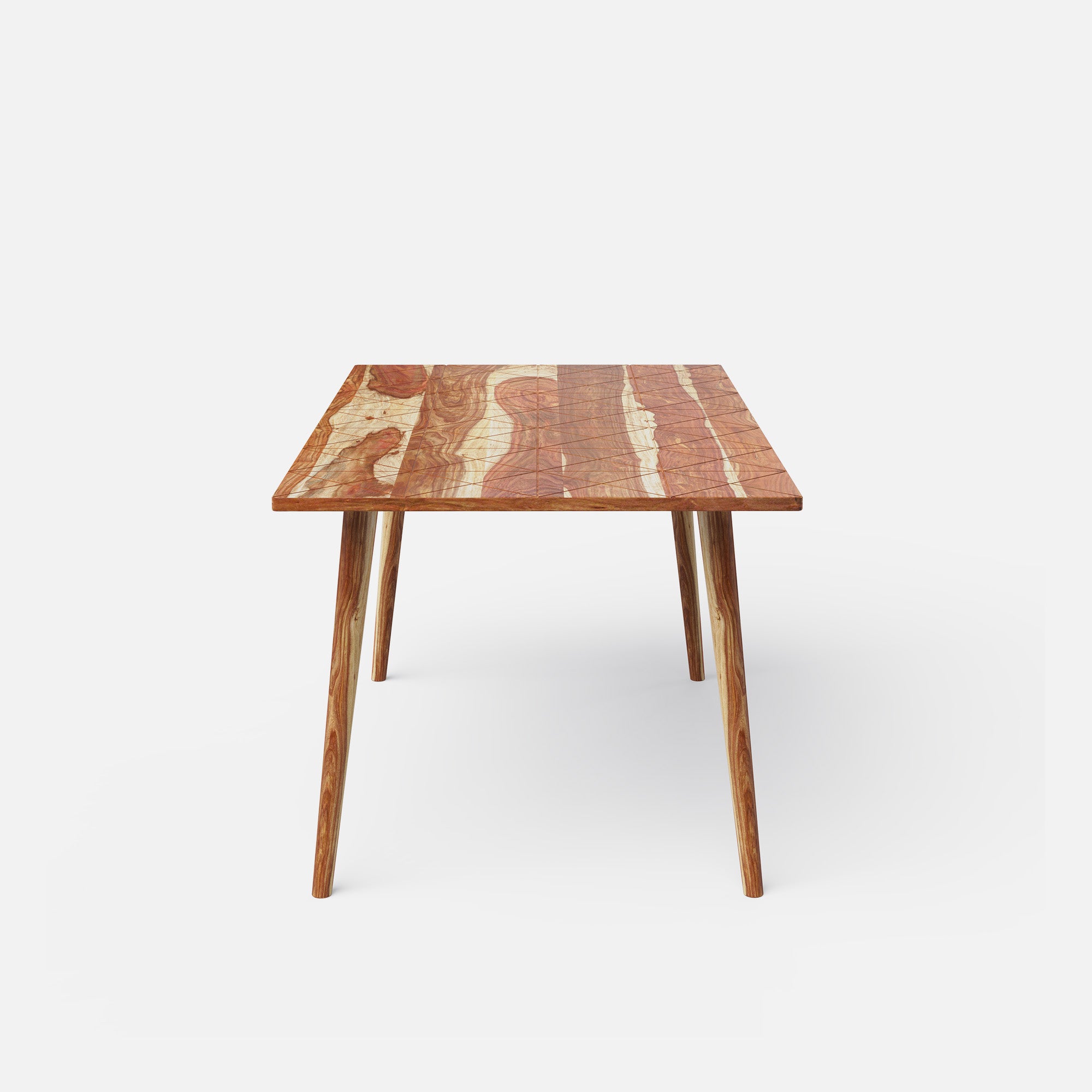 Helena Luxury Sheesham Dining Table - 4, 6 & 8 Seater/All Sizes - Crafts Mill Bespoke Furniture - Dining