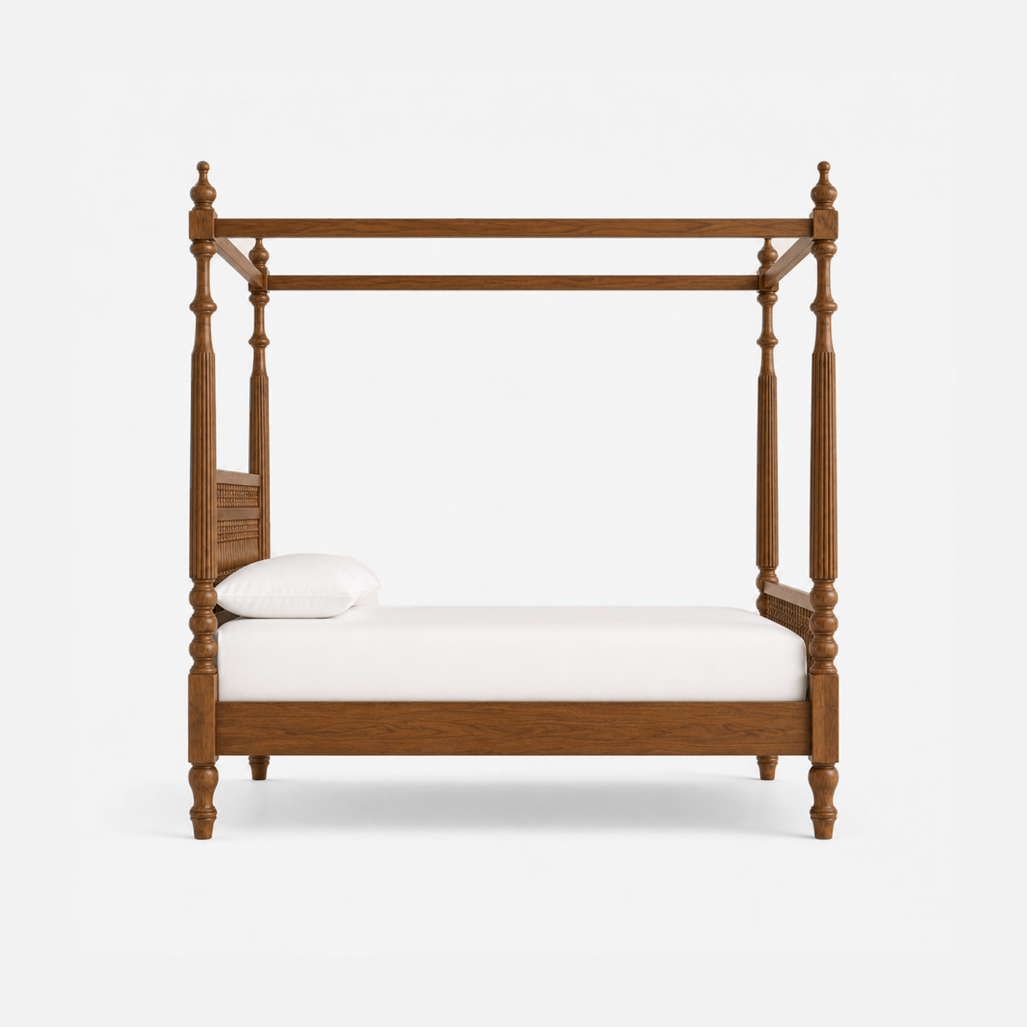 Heritage Spindle Canopy Bed