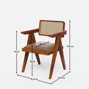 Maltby-Pierre Dining Table Set- 4 & 6 Seater/ All sizes - Crafts Mill Bespoke Furniture - Dining