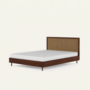 July Low Rattan Bed
