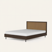 July Low Rattan Bed