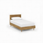 July Low Rattan Bed