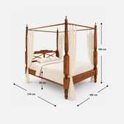Juniper Classic Four-Poster Bed
