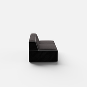 Kim Modular Right Arm 4 Seater Sofa with Ottoman - Crafts Mill Bespoke Furniture - Modular sectional sofas