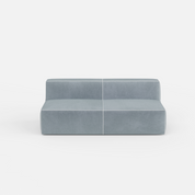 Kim Modular Right Arm 7 Seater Sofa With Ottoman - 128" | 107" Left Chaise