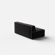 Kim Modular Right Arm 4 Seater Sofa with Ottoman - Crafts Mill Bespoke Furniture - Modular sectional sofas