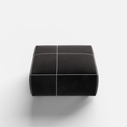 Kim Modular Right Arm 4 Seater Sofa with Ottoman - Crafts Mill Bespoke Furniture - Modular sectional sofas