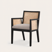 Kipling Upholstered Rattan Chair