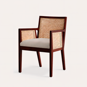Kipling Upholstered Rattan Chair