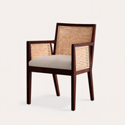 Kipling Upholstered Rattan Chair