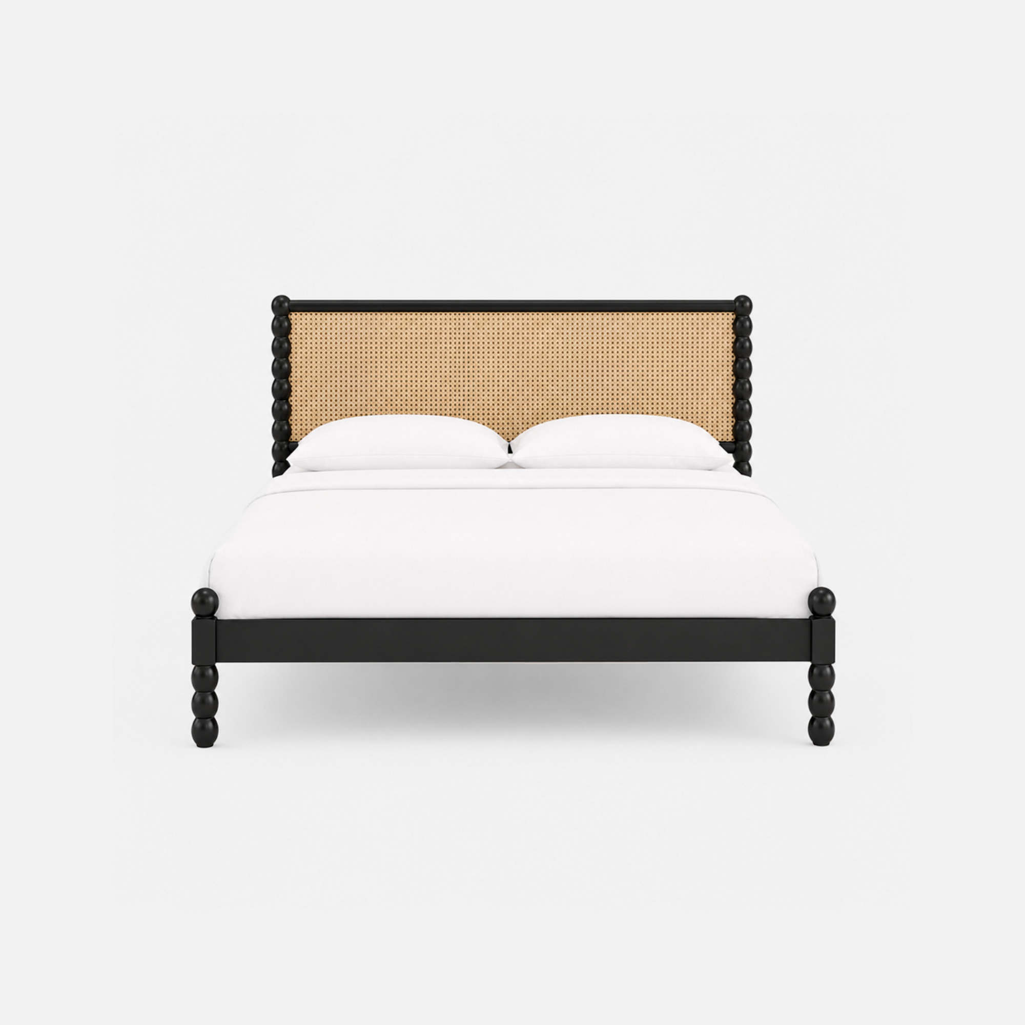 Lowen Spindle Cane Bed Frame
