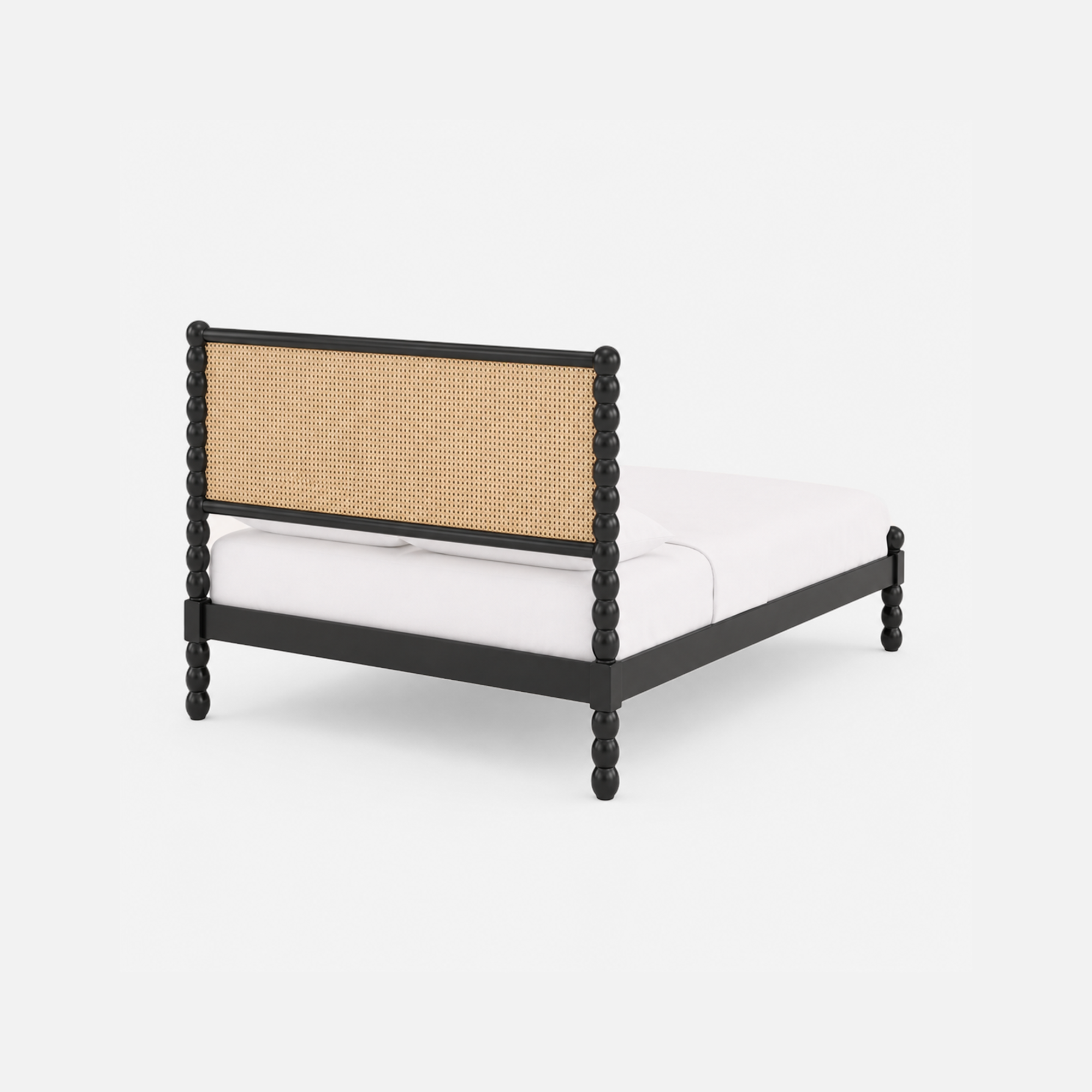 Lowen Spindle Cane Bed Frame