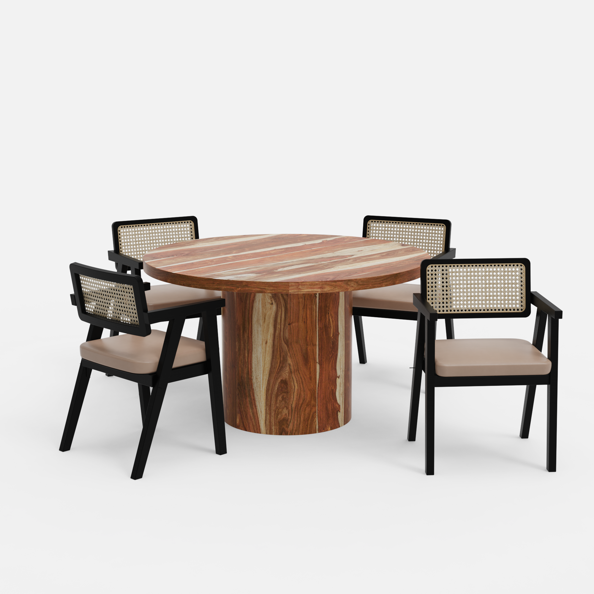 Luis-Bob-Dining-set-130cm-dia-natural-sheesham-table-4-chairs-black-polish-on-sheesham-blush-leather-fabric-V2.png