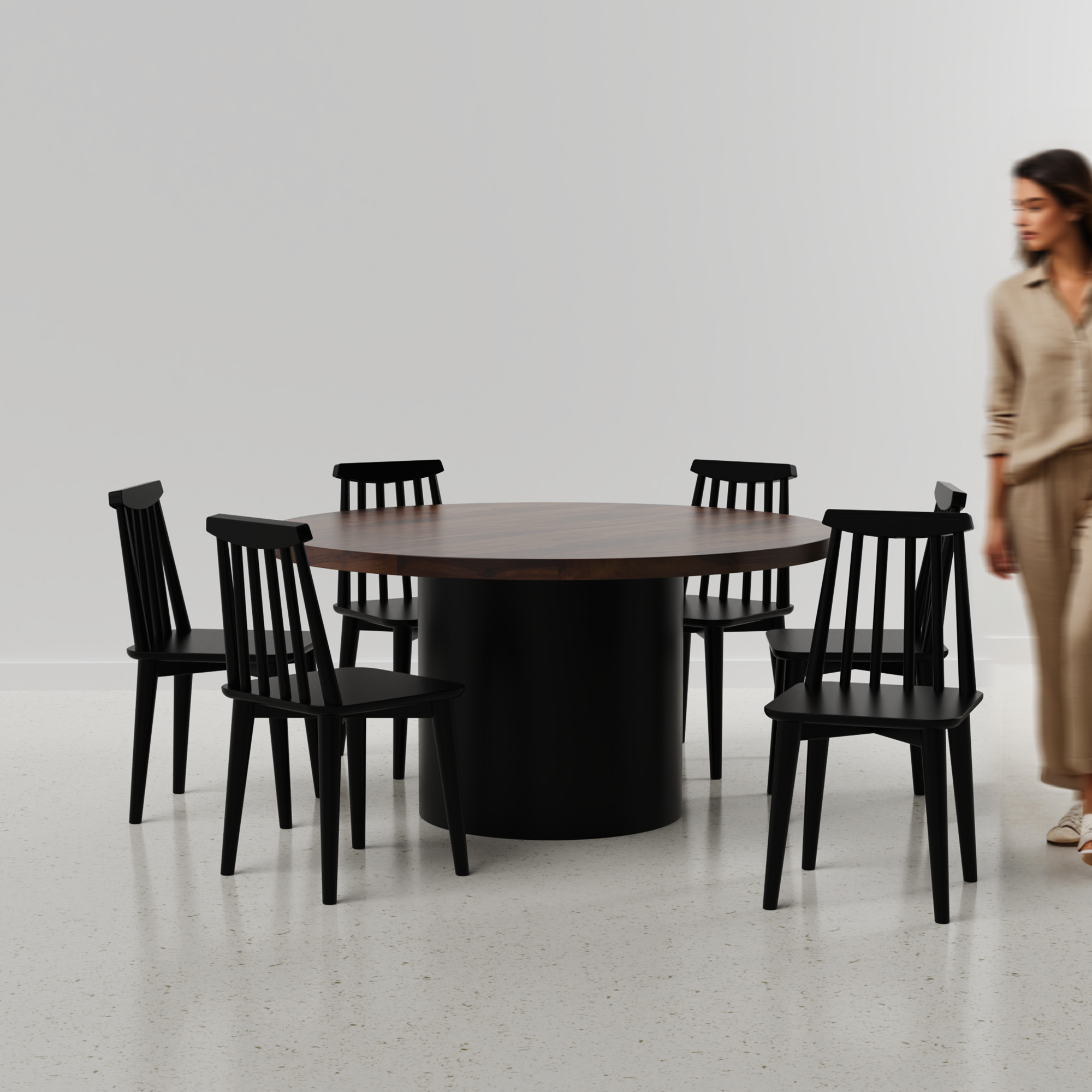 Luis-Polly-dining-set-150cm-dia-pro-teak-top-black-on-sheesham-leg-table-6-chairs-black-on-sheesham-C1.png