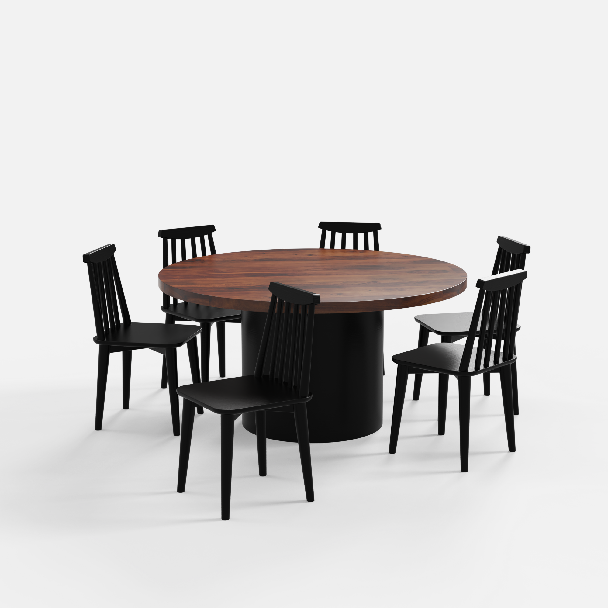 Luis-Polly-dining-set-150cm-dia-pro-teak-top-black-on-sheesham-leg-table-6-chairs-black-on-sheesham-V2.png