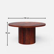 Luis-Lidia Dining Table Set - 2, 4 & 6 Seater/ All sizes - Crafts Mill Bespoke Furniture - Dining