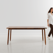 Maltby Luxury Dining Table - 6 Seater - 150 cm x 90 cm x 76 cm - Sheesham