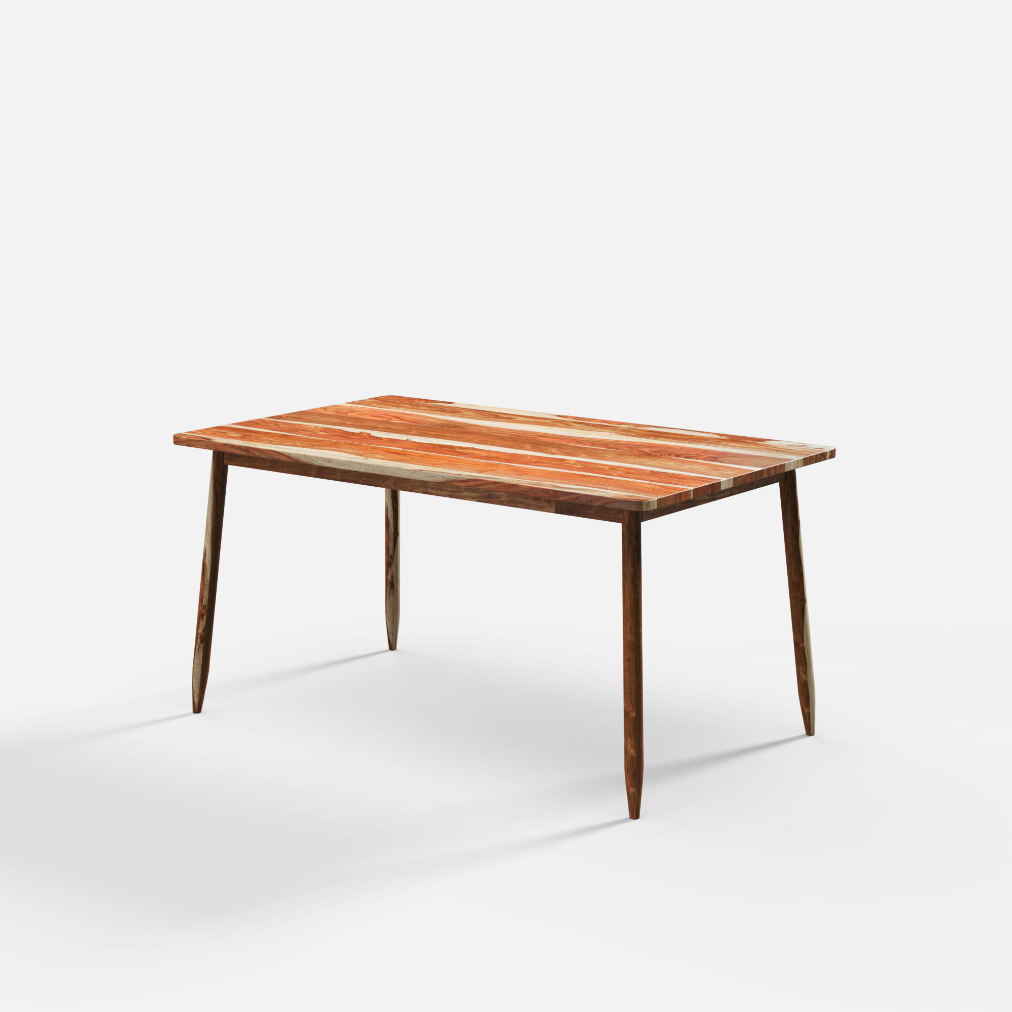Maltby Luxury Dining Table - 6 Seater - 150 cm x 90 cm x 76 cm - Sheesham