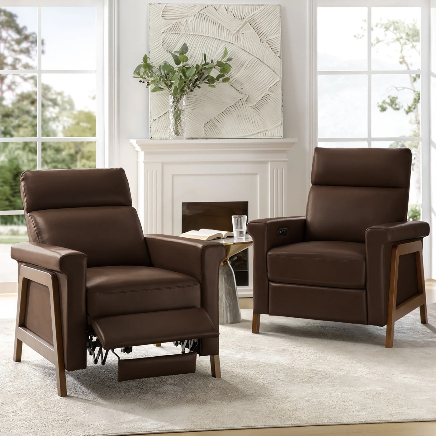 Margot Stylish Motorised Recliner - Crafts Mill Bespoke Furniture - Sofas & Accent Chairs
