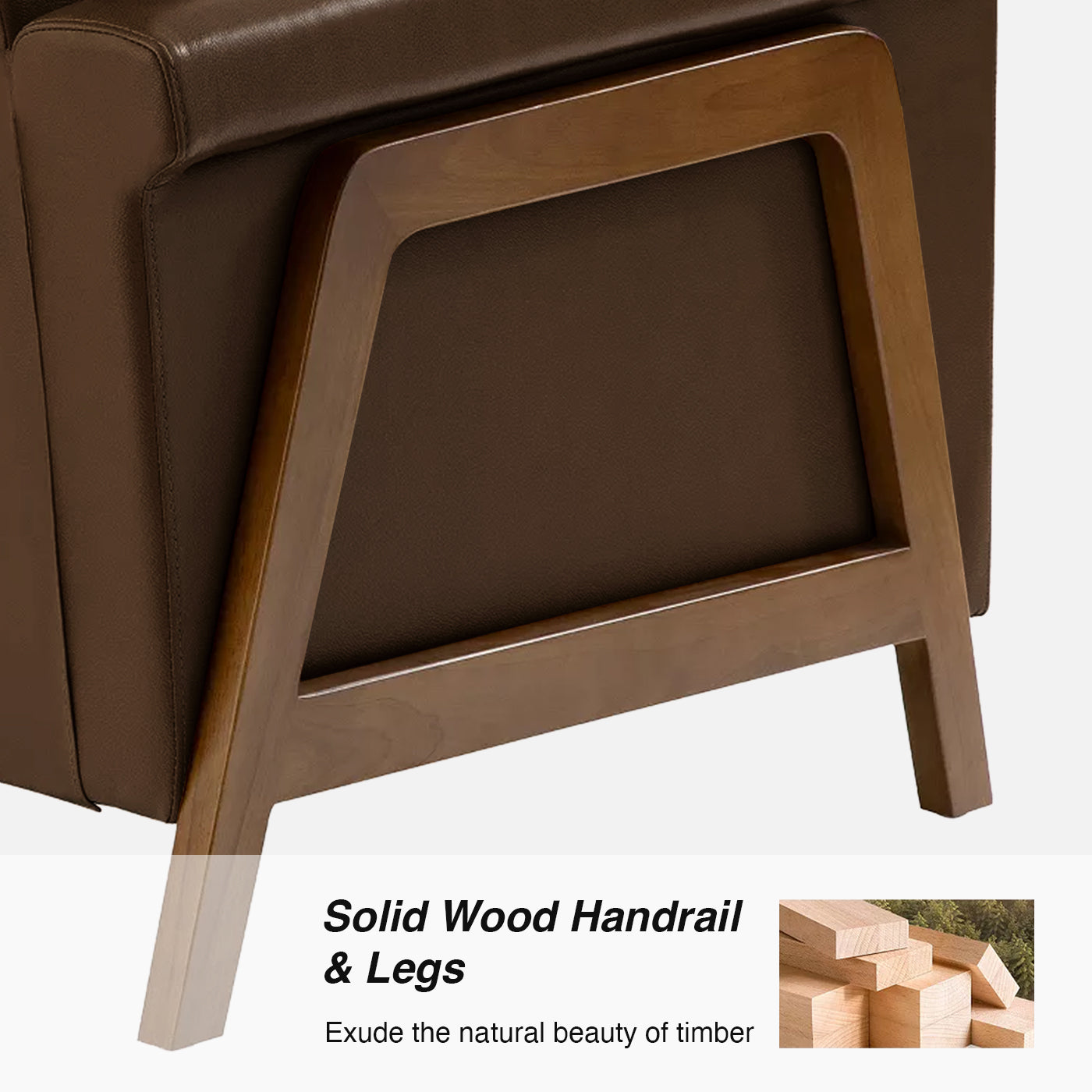 Margot Stylish Motorised Recliner - Crafts Mill Bespoke Furniture - Sofas & Accent Chairs