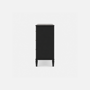 Midnight Grove Black Nine-Drawer Dresser