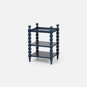 Navy Cube Accent Shelving Unit