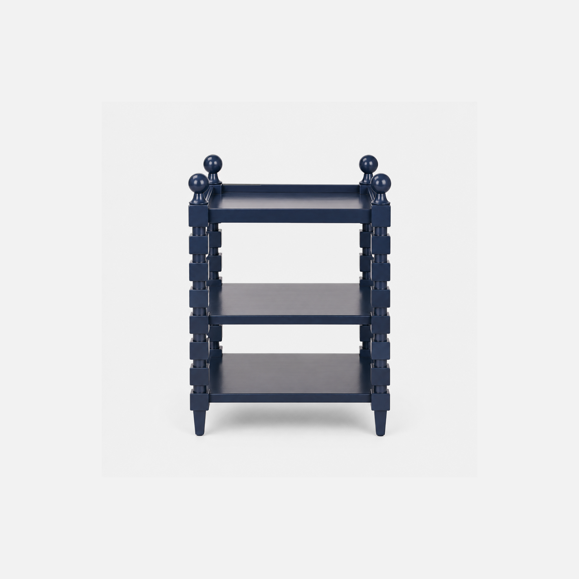 Navy Cube Accent Shelving Unit