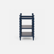 Navy Cube Accent Shelving Unit