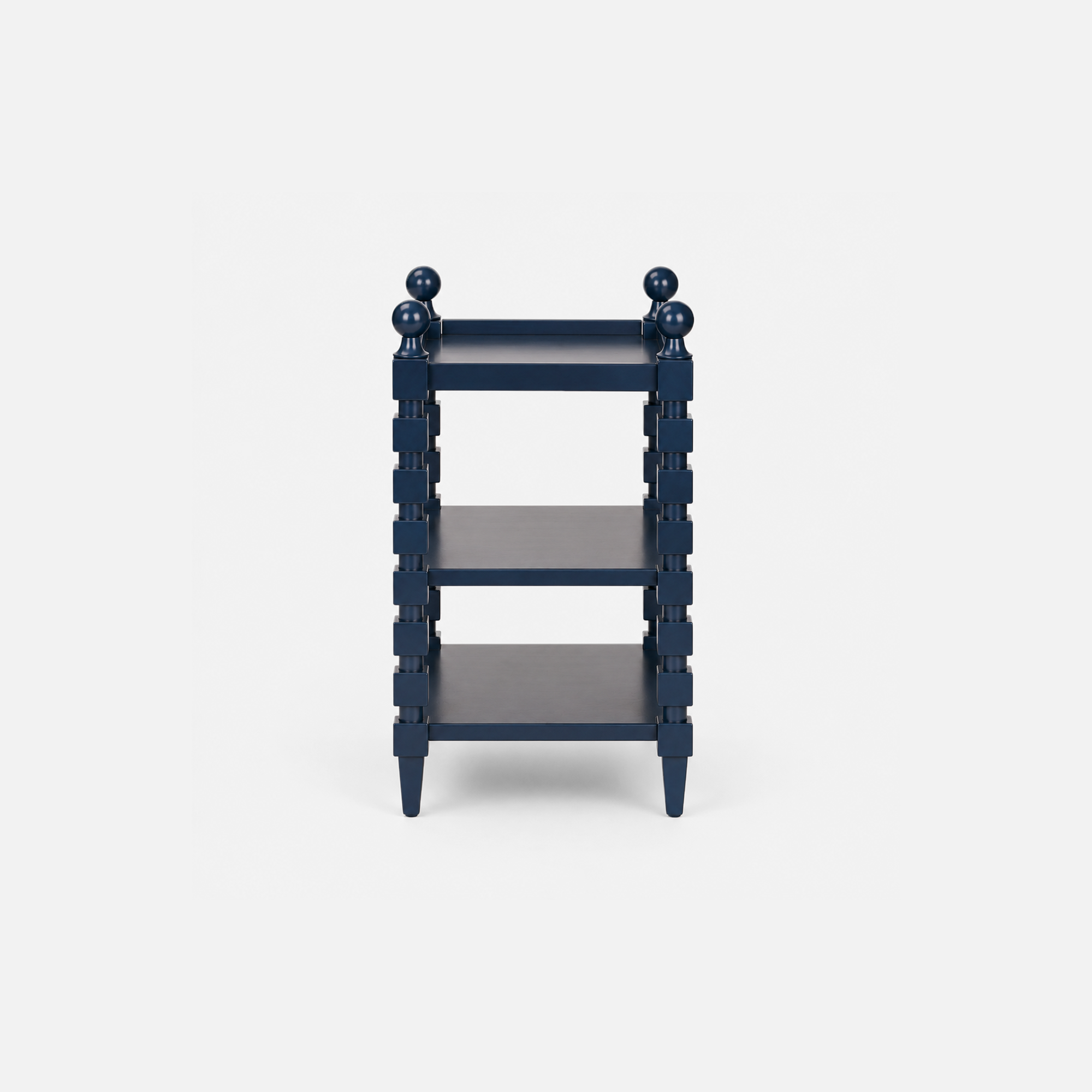 Navy Cube Accent Shelving Unit