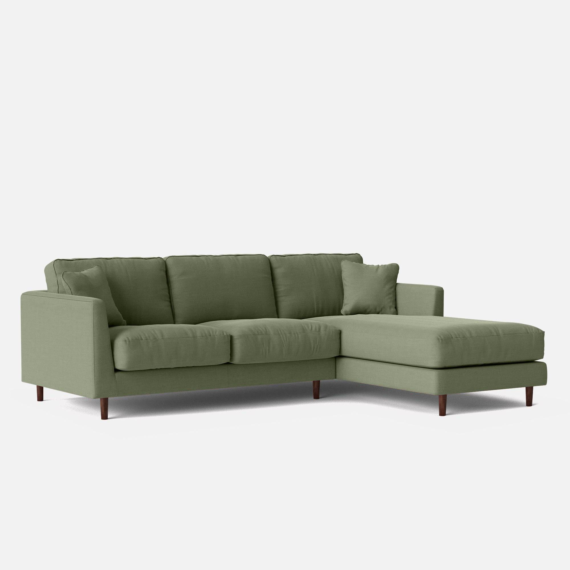 Nord L Shaped Sofa - 80" - Crafts Mill Bespoke Furniture - Sofas & Accent Chairs