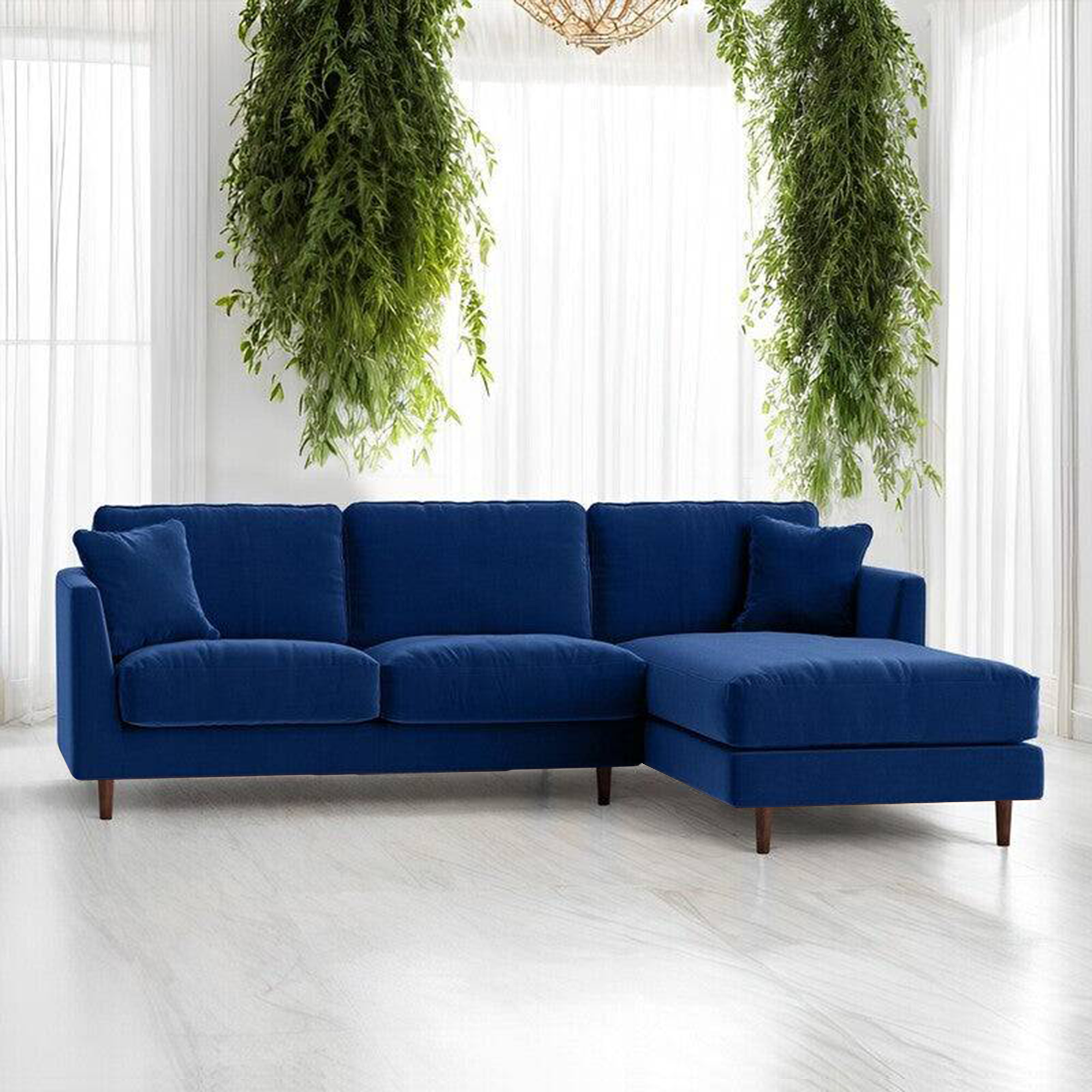 Nord L Shaped Sofa - 80" - Crafts Mill Bespoke Furniture - Sofas & Accent Chairs