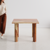 Owen Luxury Dining Table - 4 Seater - 100 cm x 100 cm x 76 cm - Sheesham