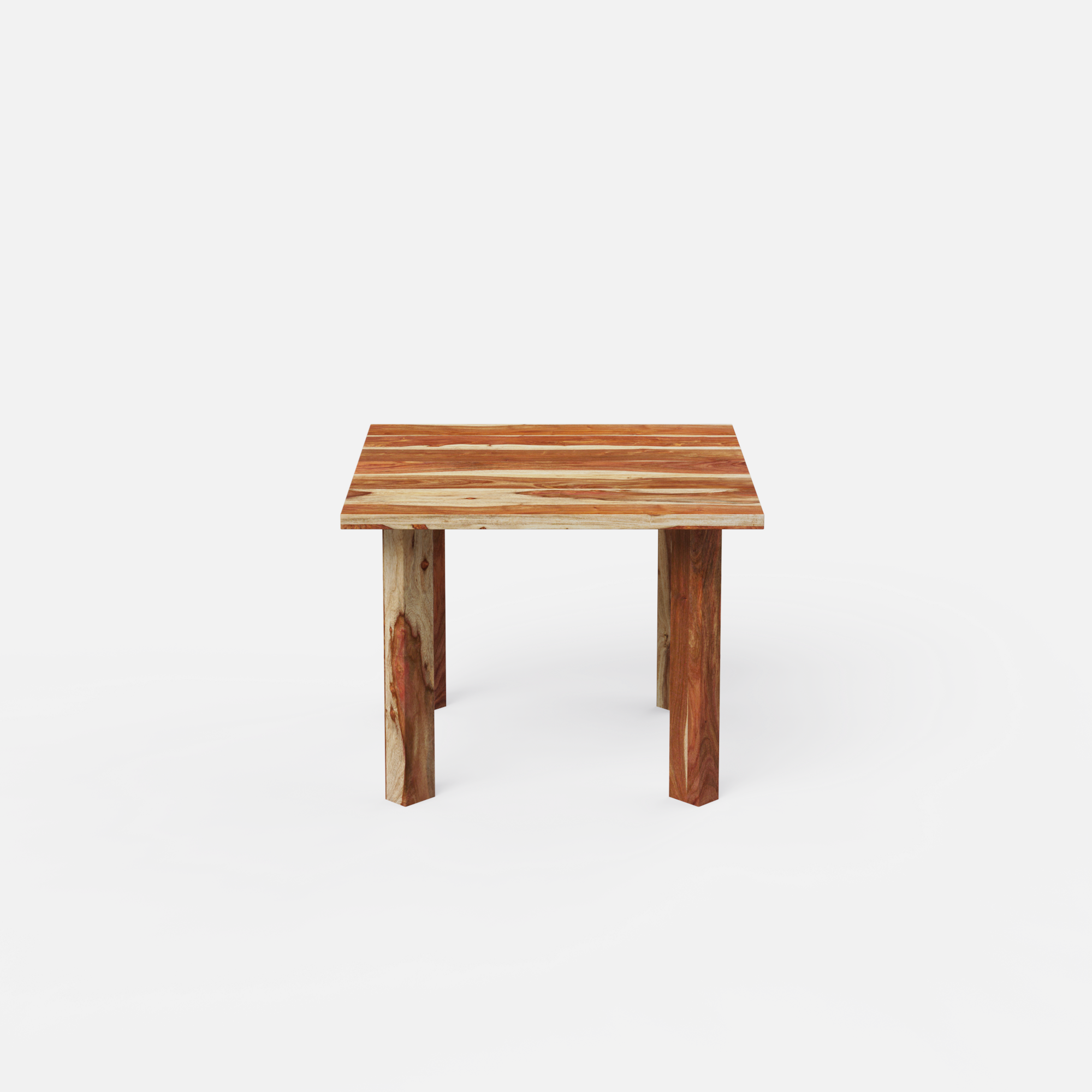 Owen Luxury Dining Table - 4 Seater - 100 cm x 100 cm x 76 cm - Sheesham