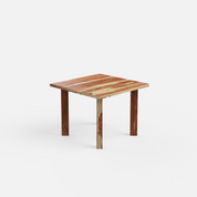 Owen Luxury Dining Table - 4 Seater - 100 cm x 100 cm x 76 cm - Sheesham