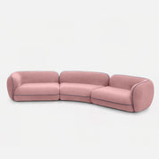 Santiago Curvy Sectional Sofa - 188" - Crafts Mill Bespoke Furniture - Modular Sectional Sofas