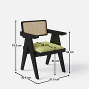 Amor-Pierre Dining Table Set - 2, 4 & 6 Seater/ All sizes - Crafts Mill Bespoke Furniture - Dining