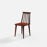 Yukon-Polly Dining Table Set - 2 Seater - Table (100 cm Dia x 76 cm) + 2 Polly Chairs - Sheesham