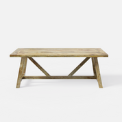Ranch Luxury Dining Table - 8 Seater - 210 cm x 100 cm x 76 cm - Mango