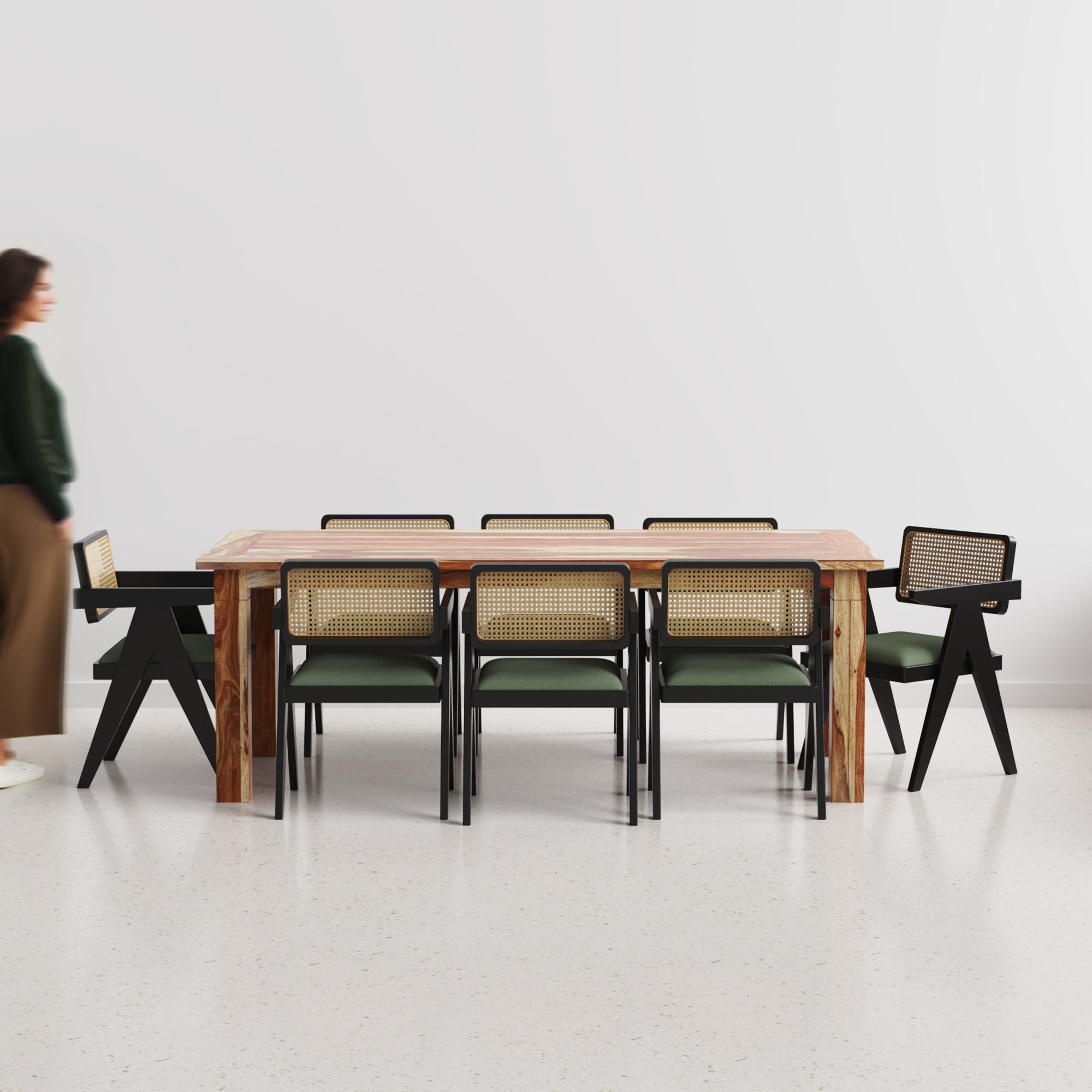 Roma-Pierre-dining-set-210cm-natural-sheesham-table-8-chair-black-on-sheesham-seaweed-green-cotton-blend-fabric-c1.png