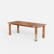 Roma Luxury Dining Table - 6 - 8 Seater - 210 cm x 100 cm x 76 cm - Sheesham