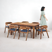 Roma Amelia Upholstered Dining Set - 4,6 & 8 Seater/All sizes