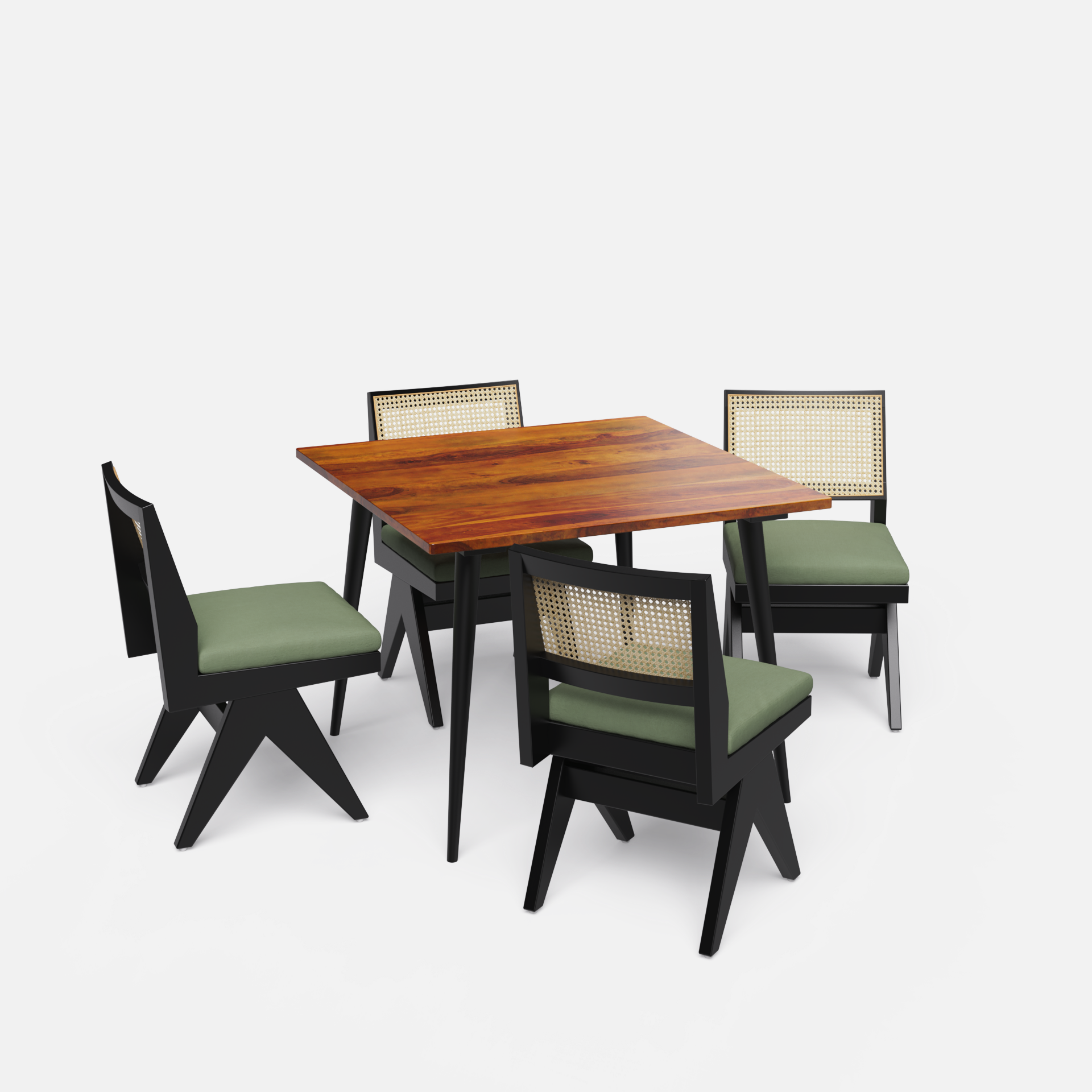 Shelly-Plaintop-Jean-Dining-set-100cm-honey-sheesham-table-4-chairs-black-on-sheesham-seaweed-green-cotton-blend-fabric-V1.png