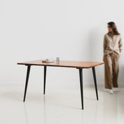 Shelly Solid Top Dining Table - 6 Seater/150 cm